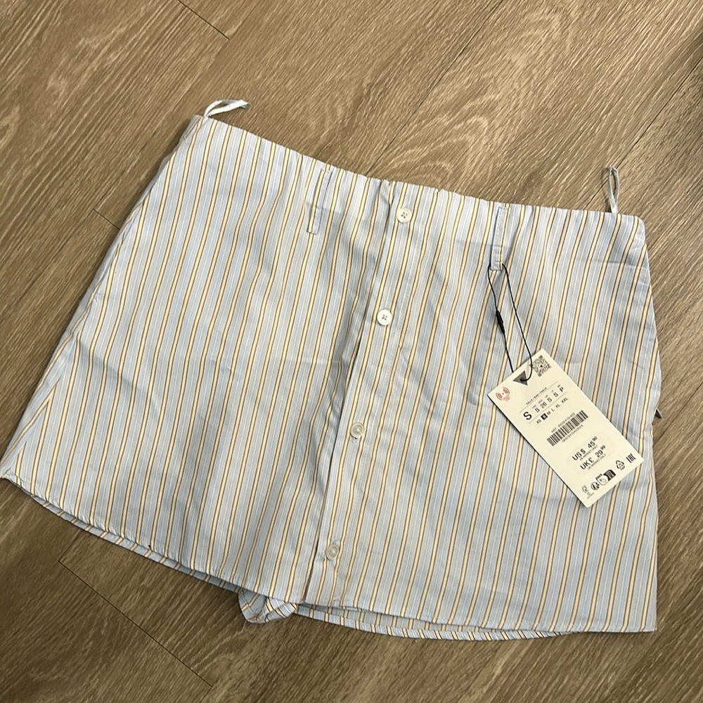 Zara Multicolor Striped Shirt